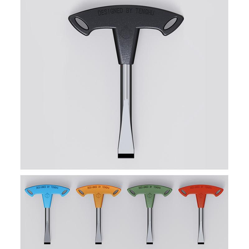 T Handle Screwdriver 1/4 3/8 Wrench Anti-slip High Hardness Alloy Steel for Camera Quick Release Plate Repair