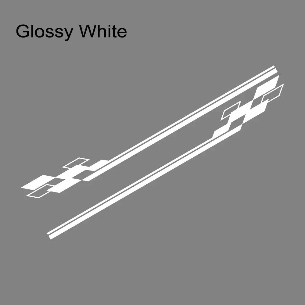 Car Door Side Skirt Vinyl Stickers For Ford Fiesta MK6 MK7 Mk8 6 7 ST Auto Line Graphic Decoration Decal Tuning Accessories