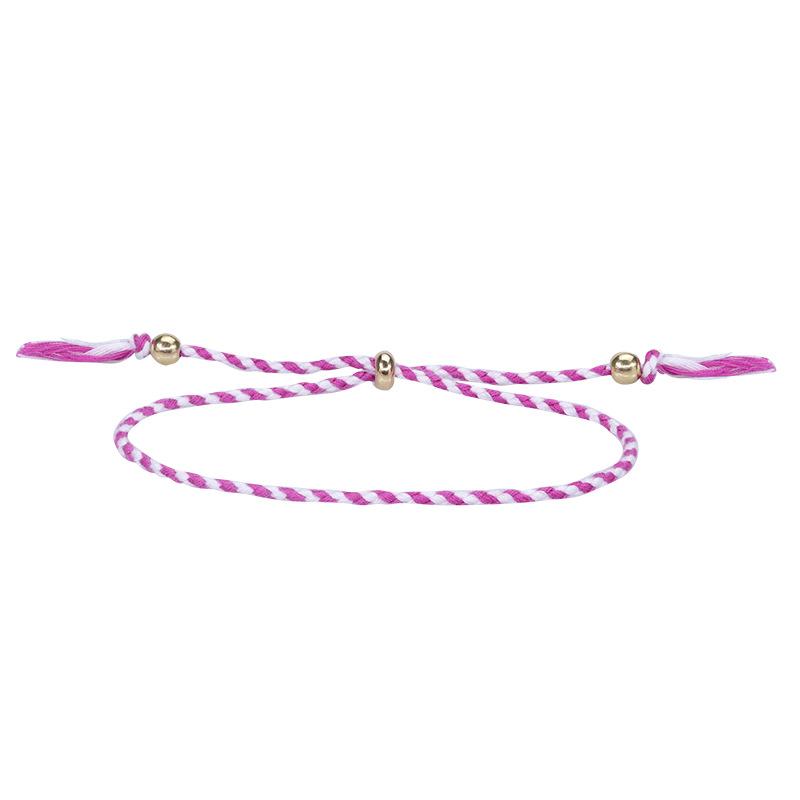 Bracelet Multicolor Bohemia Woven Wrap Friendship Bracelets Handmade Braided Friendship Bracelet Adjustable Colorful