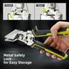 Ergonomic Handle High Carbon Steel Folding Pliers for Precise Metal Bending In Professional and DIY Applications