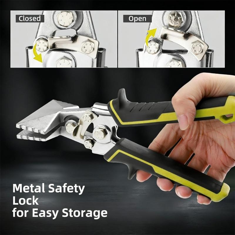 Ergonomic Handle High Carbon Steel Folding Pliers for Precise Metal Bending In Professional and DIY Applications
