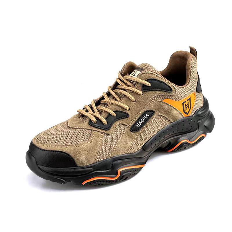 

Дышащая защитная обувь со стальным носком, противоударная и противорежущая рабочая обувь, легкая повседневная походная обувь, защитная обувь 40