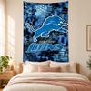 Detroit Lions Tapestry highquality for decorating living room bedroom dorm walls ideal as bedroom wallart orholiday gift