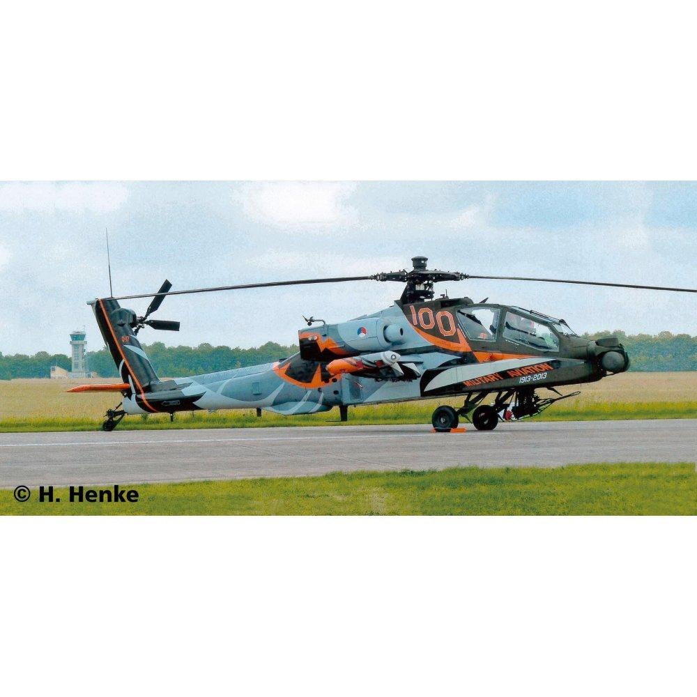 Deutscher Revell 100. Jahrestag der Niederländischen Armee 04896 Plastikmodell 1/48 AH-64D Apache, Luftfahrt,