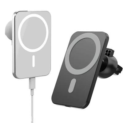 15W Qi Billader Type C Mobiltelefon Magsafing Trådløs Lader Bilfeste Magnetisk Holder For IPhone14 15 16 Pro Billading
