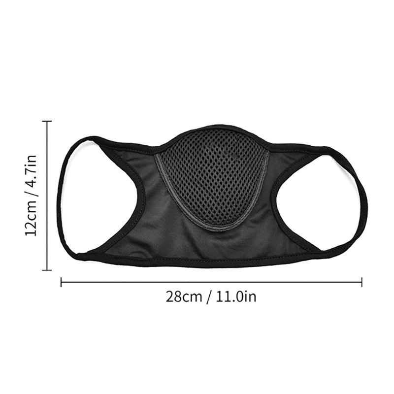 Sport Face Mask With Filter Activated Carbon - Running Cycling Riding Mask Equipment Safety Working Hiking Masks
