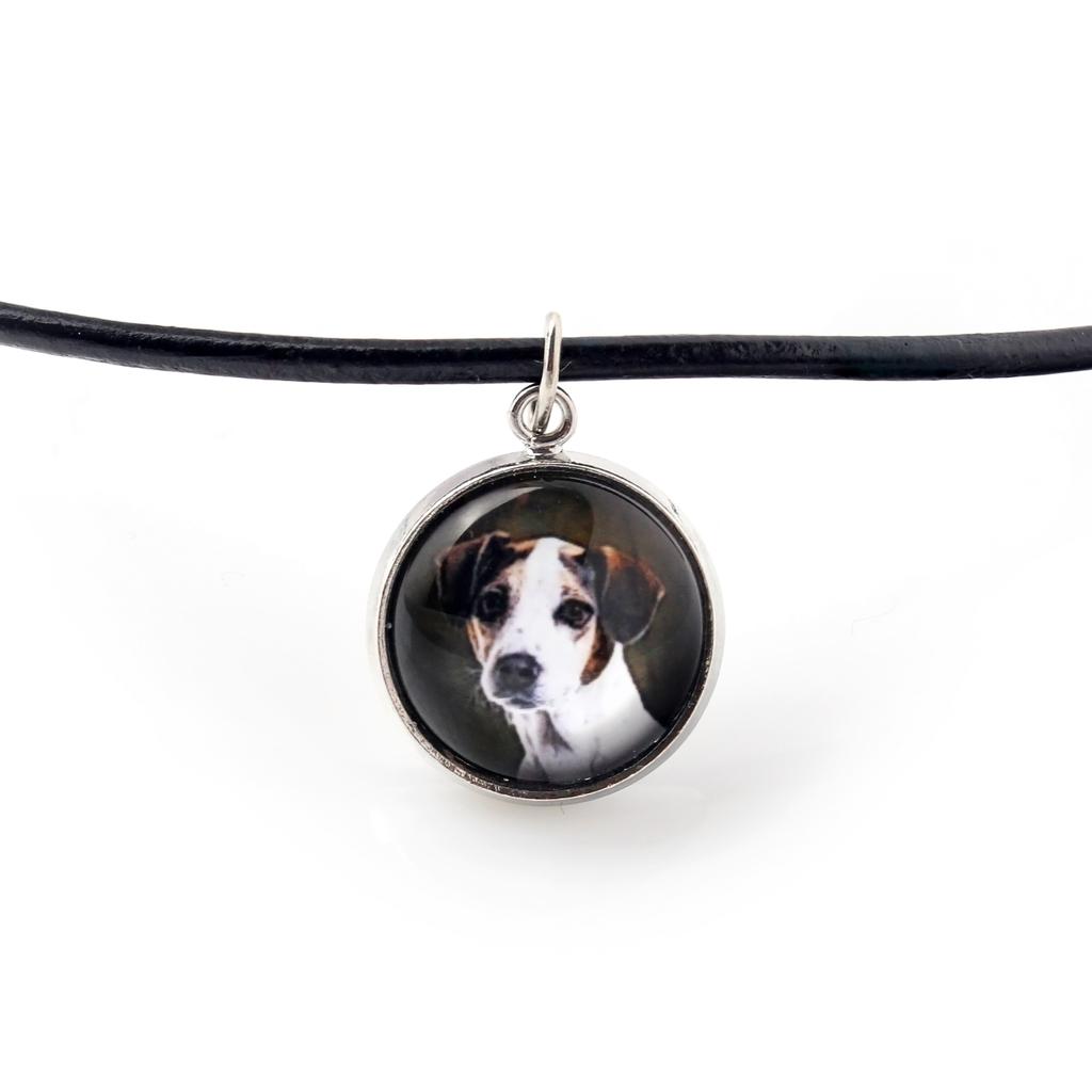 Jack Russell Terrier - Necklace Pendant with Your Photo, Handmade, Handcrafted Jewelry by Art-Dog Brand