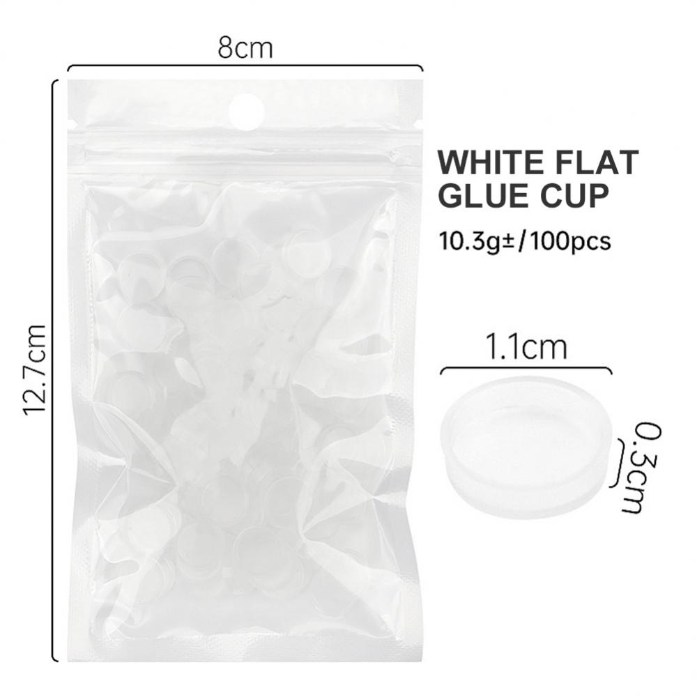 

1/5BAGS Инструменты для макияжа с клеем не подвержены коррозии из-за клея, изготовлены из специальных материалов, уменьшают поверхность контакта между клеем и воздухом