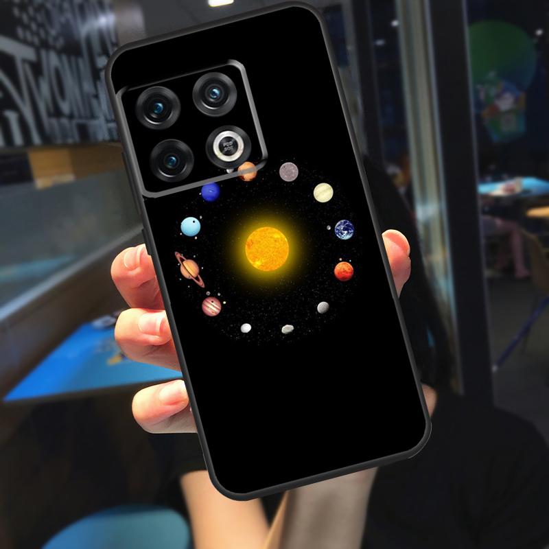Space Planets Solar System Funda For OnePlus 12 12R 13 R 11 9 10 Pro 8T 9RT 10T OnePlus Nord N20 N30 CE 4 2 3 Lite Case