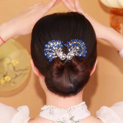 Peacock Shape Hair Clip Maker Dámské Paví účes Twist Multifunkční kulma na vlasy Bun Maker Snadné Rychlé Snap Roll Hair Tool pro dlouhé vlasy