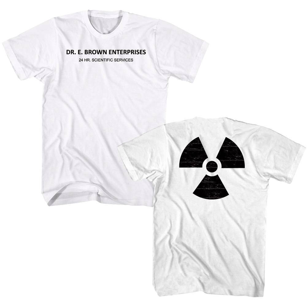 Back To The Future Dr. E Brown Enterprises Men T Shirt S
