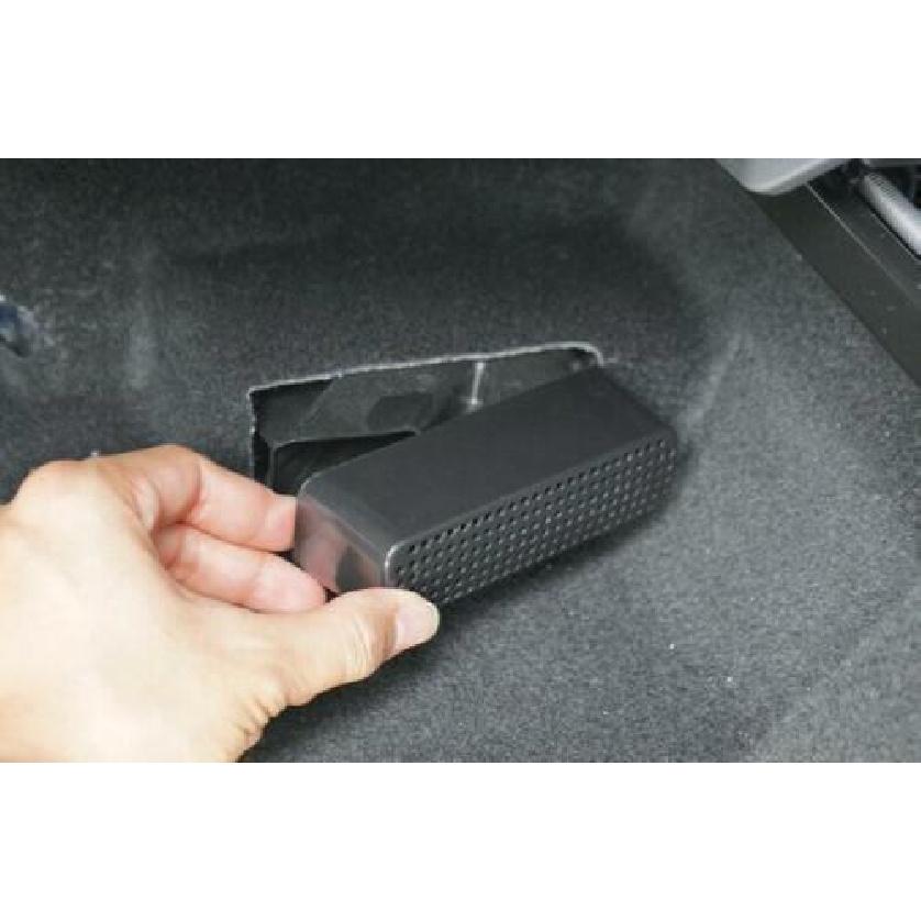 For Toyota Corolla Cross Seat L&R Air Outlet Dust Vent 2pc - Matte Black