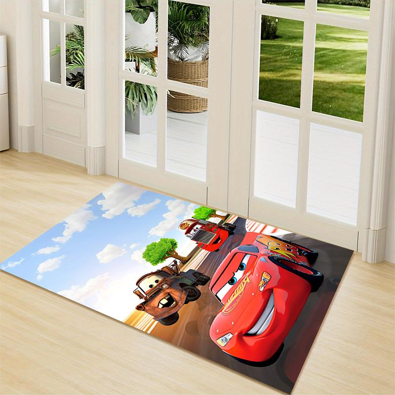 Cars Adventure Carpet Rug Soft Washable Antislip Home Living Room Sofa Mats Personalized Christmas Rug