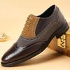 Retro Pointed Toe Moccasin Soft Male Casual Shoe Cowhide Elegant Low Price Pu Men's Leather Shoes Classic Original  Trend
