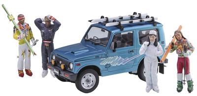 Hasegawa Suzuki Jimny Ski-Version Kunststoffmodell 20476 1/24