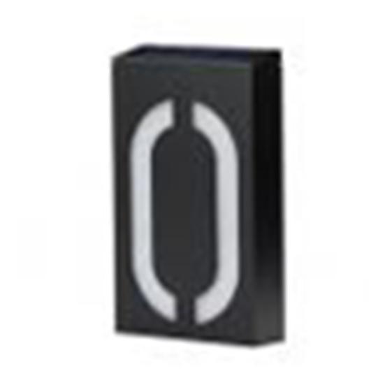 Solar Powered 0-9 LED Light House Address Number Street Road Doorplate Wall Lamp