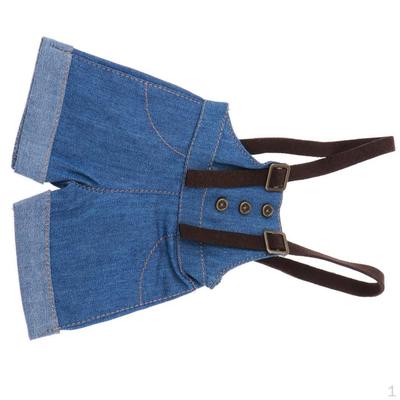 Doll Clothes Suspender Trousers Pants Cloth Fashion Dress Up