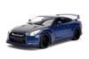 JADATOYS Fast Furious Diecast Car Nissan BRIAN 118 i Brian's GT-R (R35) z ŚWIATŁEM i