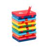 1 Pcs Infinite Flip Folding Wooden Snake Magic Blocks Classic Nostalgic Children Early Educational Toys Kindergarten Puzzle Toy