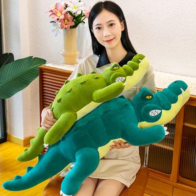 Super Soft Cute Crocodile Stomach Pillow Plush Toy Girl Sleeping Pillow On Bed Cute Doll Doll
