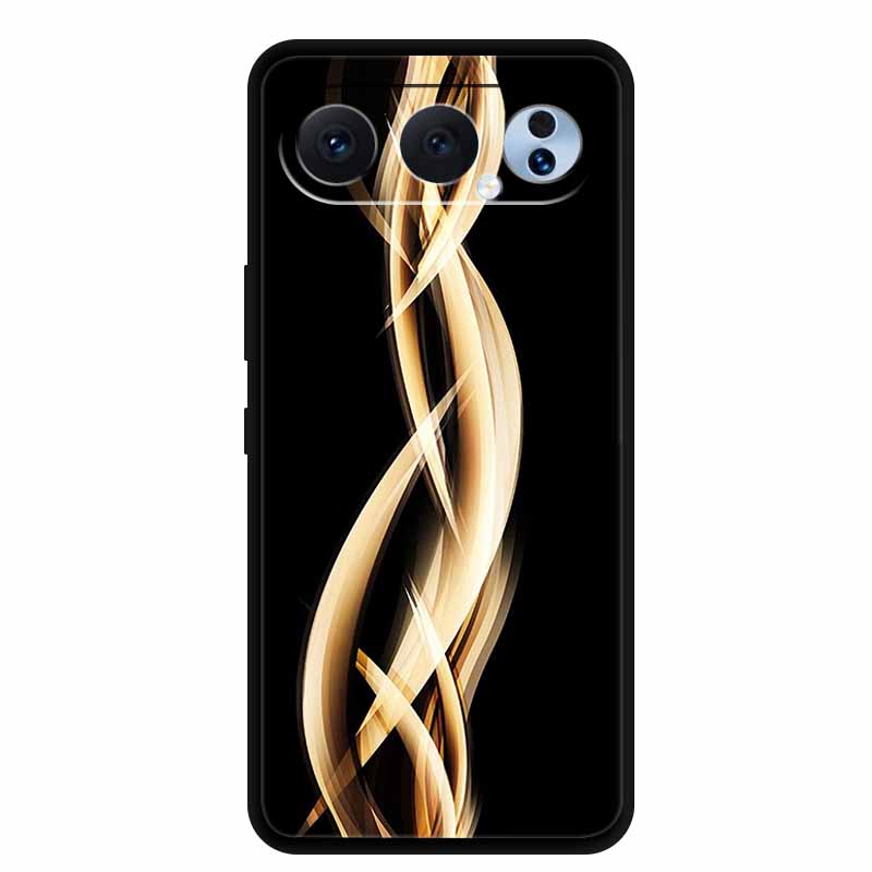 Case For Honor 500 Pro 5G 2025 Fashion Black Edge Soft TPU Silicone Covers For Honor 500 Pro Cases Painted Flowers Shells Fundas