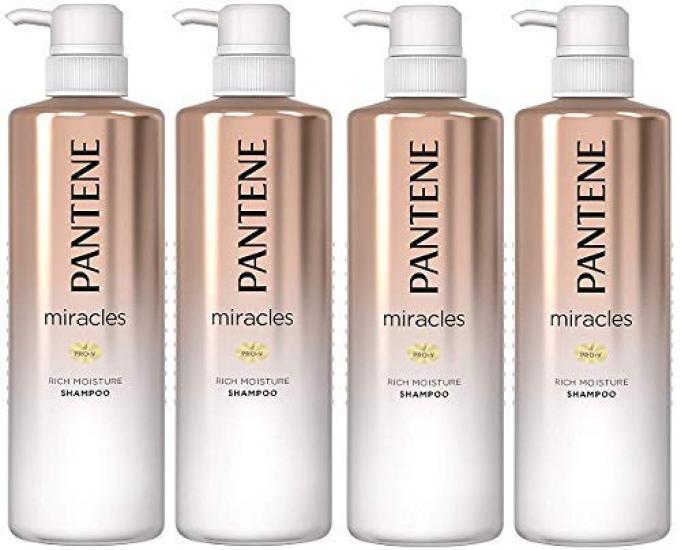 

[Bulk Purchase] Pantene Shampoo Miracles Rich Moisture Pump 500ml x 4
