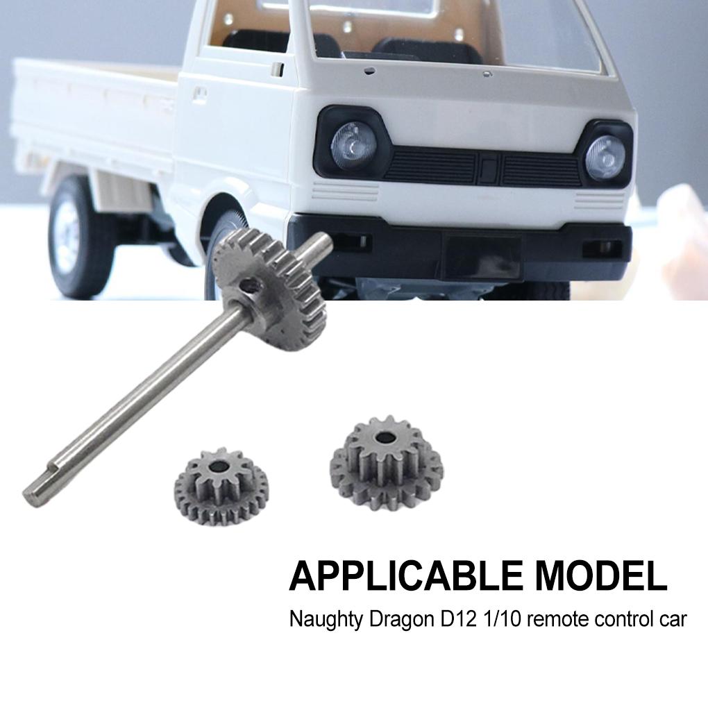 Steel 1/10 Gear For D12 OFF-Road 3pcs RC Car Accessories Replacement Parts RC Upgrade Part RC Car Part RC Hop-ups