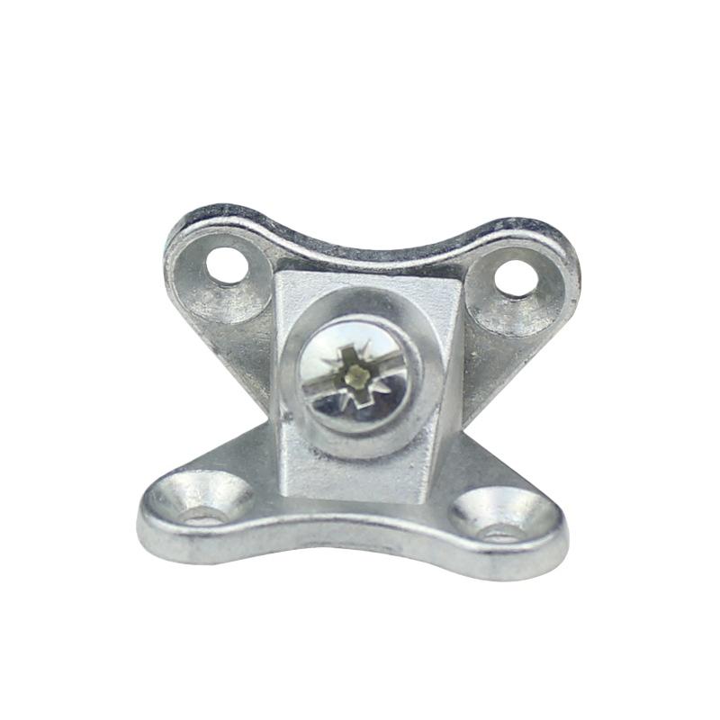 Zinc Alloy Corner Brackets with Screw Removable Right Angle L-Shaped Support Metal Connector Holder Corner Brace for Furniture