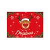 Christmas Placemat Decoration Set, Claus Linen Stain-resistant And Heat-insulating Tablecloth