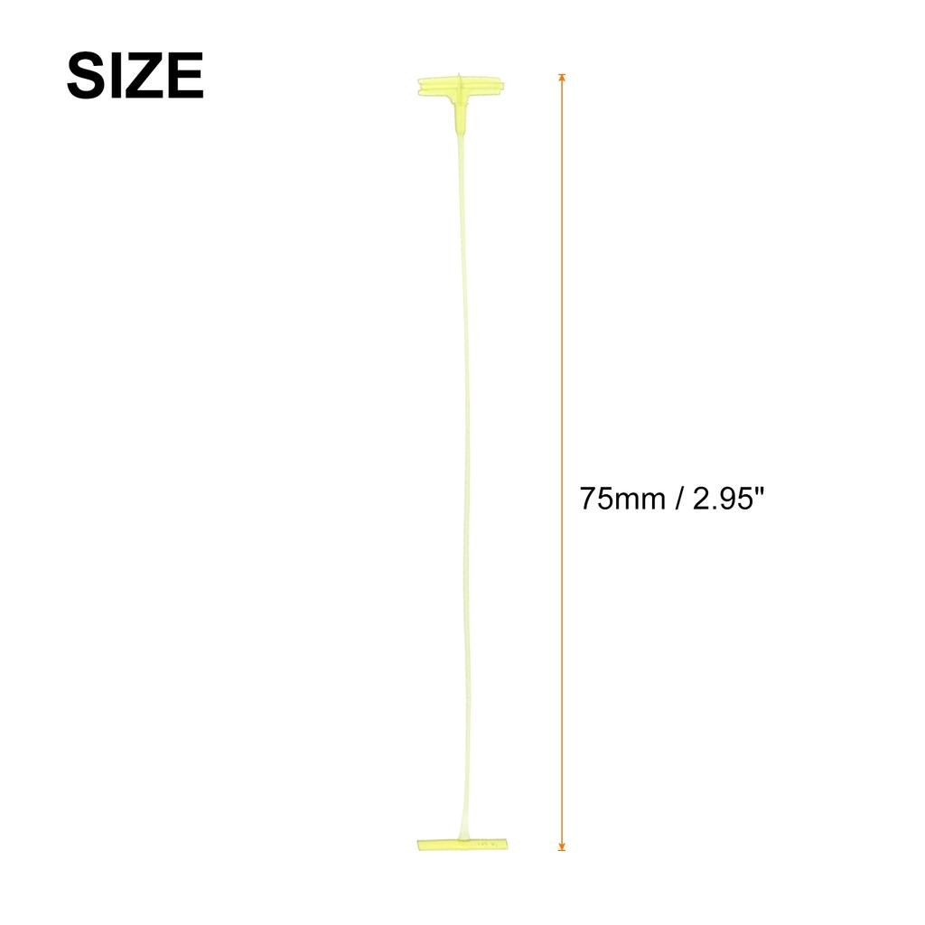 5000pcs/lot Standard Tagging Gun Fasteners Garment Tags Label Attachments Gun Barbs Colored  Plastic Tag Pins for Clothin