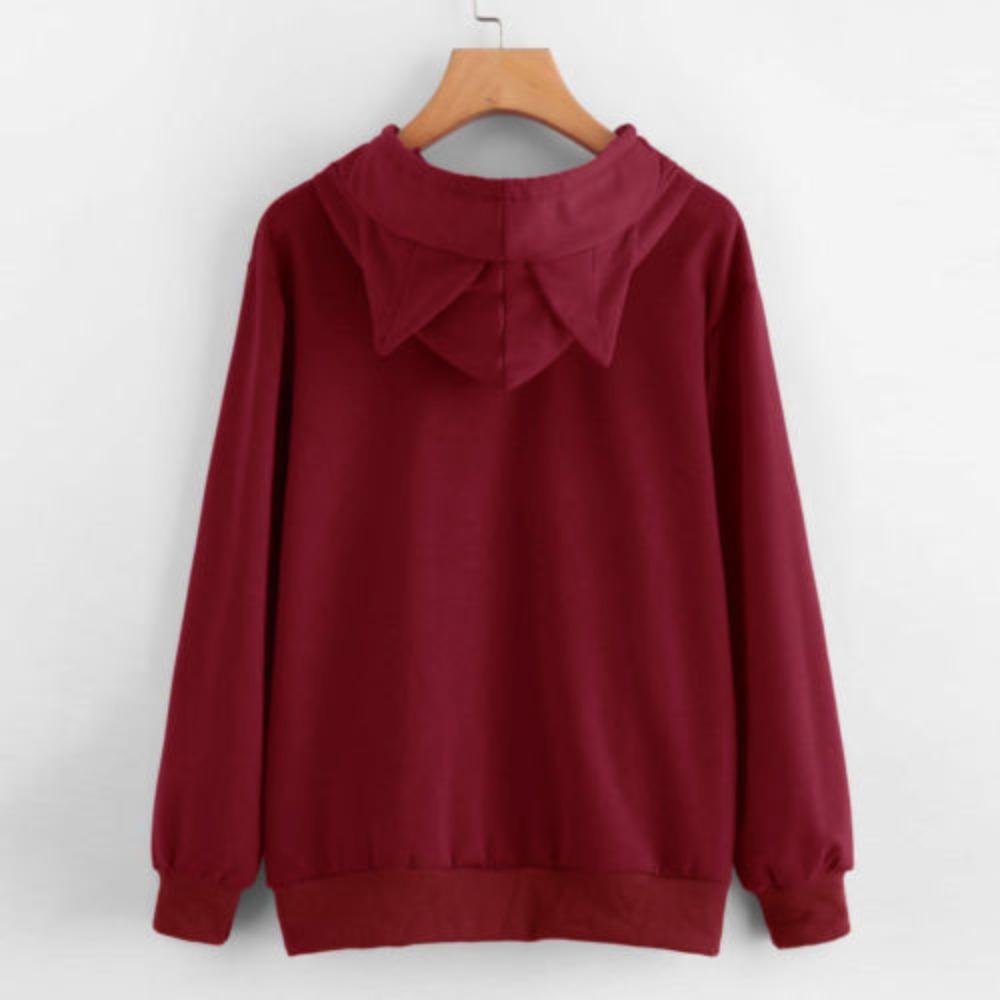 A New Loose and Stylish Hooded Letter Sweatshirt for Street Ladies In Autumn