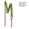 Yousheng Cat Stick Toy Soft Scratch-Resistant Interactive Cat Teaser Toy Cartoon Snake Shape Cat Wand Toy Pet Supplies