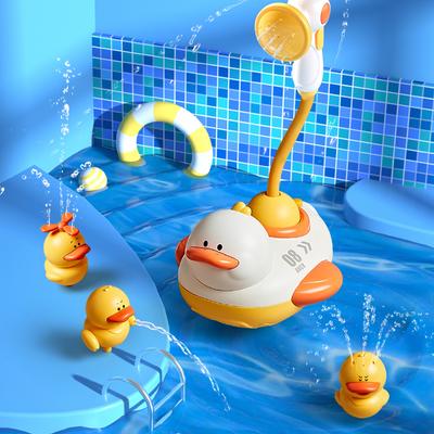 2 Styles Canard de Bain Mignon Douche Électrique Pulvérisation Salle de Bain Jouet pour Enfants Bébé Baignoire Nouveau Jeu Robinet Natation pour Fille Cadeau