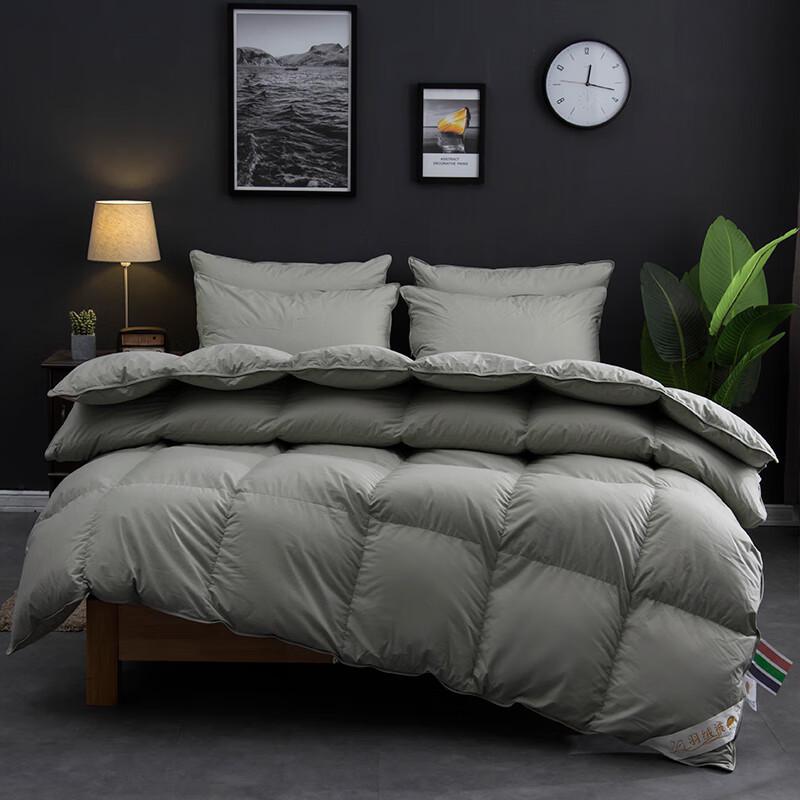 All-Cotton Warm Core White Goose Down Comforter