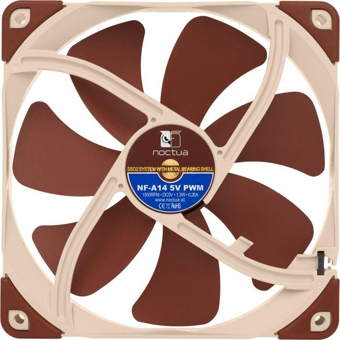 Ventilateur - Noctua - NF-A14 - 14 cm - 300-1500 tr/min - 24,6 dB