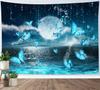 Butterfly Wall Hanging Spring Plant Floral Butterfly Tapestry for Living Room Party Beach Picnic Blankets Tablecloths Wall Decor