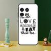 LOVE VEGGIE Vegetarian VEGAN Case For OnePlus Nord CE 2 3 4 Lite N20 N30 9 10 Pro 8T 9RT 10T 10R 12 11 12R 13 13R Cover