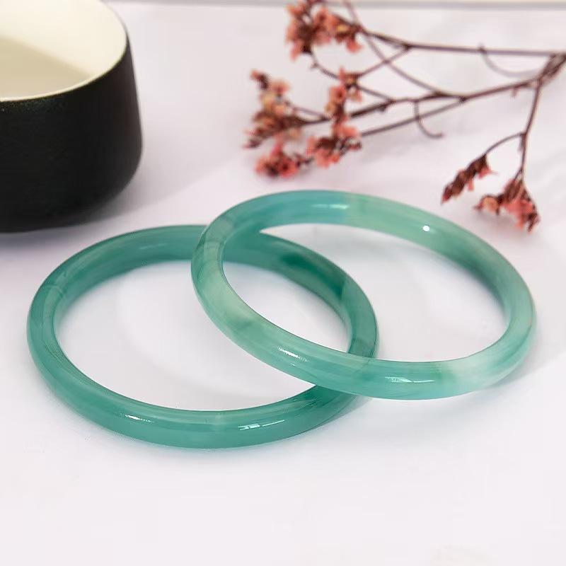 New chinese style glass antique bracelet - women's light luxury jewelry - gift accessory 8mm