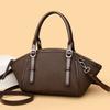 Große Tasche - Modische Handtasche für Damen, Schlichte Crossbody-Tasche mit Schultergurt und Unterarmgurt