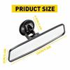 Universal Rear View Car Interior Rearview Mirror Suction Cup Wide Baby Back Seat