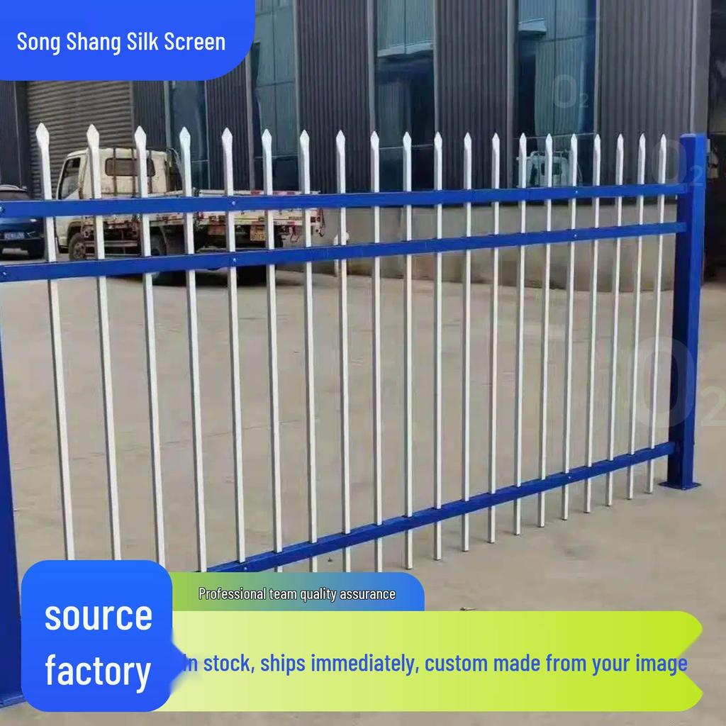 Zinc-Steel Wrought Iron Fence & Stair Handrail Guardrail for Homes and Villas