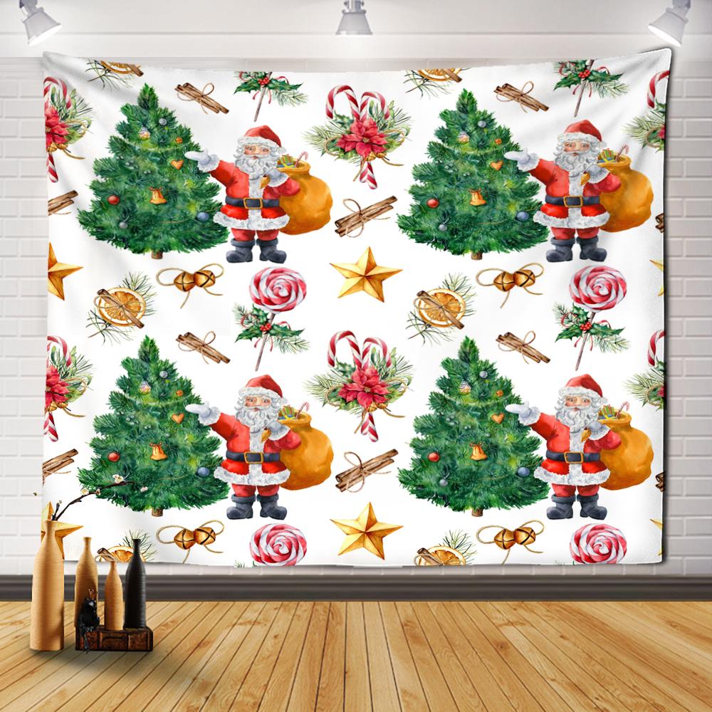 Рождественский гобелен с котом — фото 16