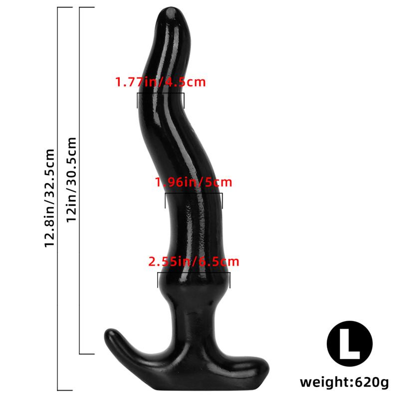 Bend Anal Plug Asshole Out Longer Wear Extra Long Deep Anal Plug Dilation Anal Club Female Masturbator