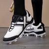 Professional Men Baseball Sneakers Anti-Slip Baseball Training Shoes Comfortable Softball Sneakers Low Top Outdoor Sport Shoes