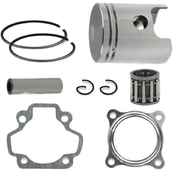 

40mm Piston Ring Gasket and Wrist Pin Bearing Set Compatible with 50cc Dirt Bike Models