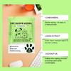 Pet Cleaning Gloves Tear Resistant Nonwoven Fabric Gentle Formula Eliminates Odor Dog Cats Bath Wipes For Home Travel