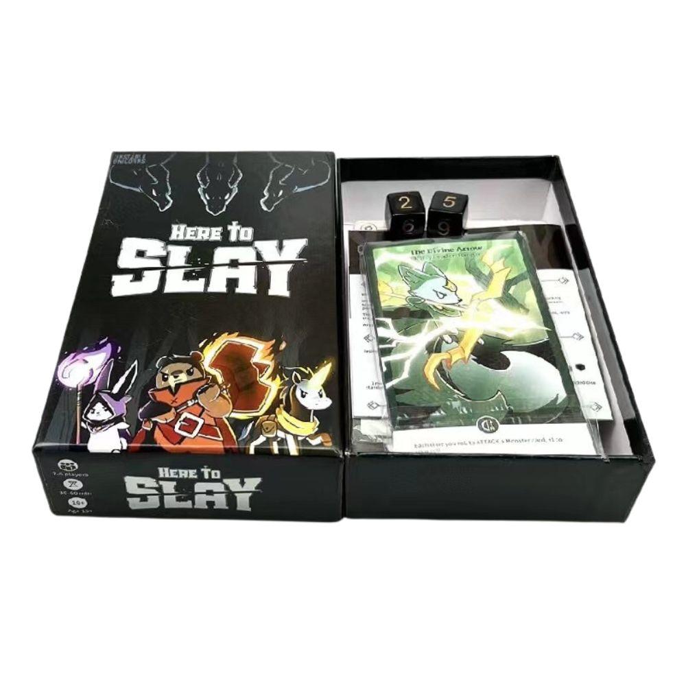 Aquí para Matar Trineo Expansión Vacacional Juego de Cartas de Rol Estratégico para Niños Adolescentes Adultos 2-6 Jugadores