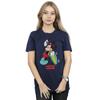 Disney Womens/Ladies Mickey Mouse Skate Dude Cotton Boyfriend T-Shirt