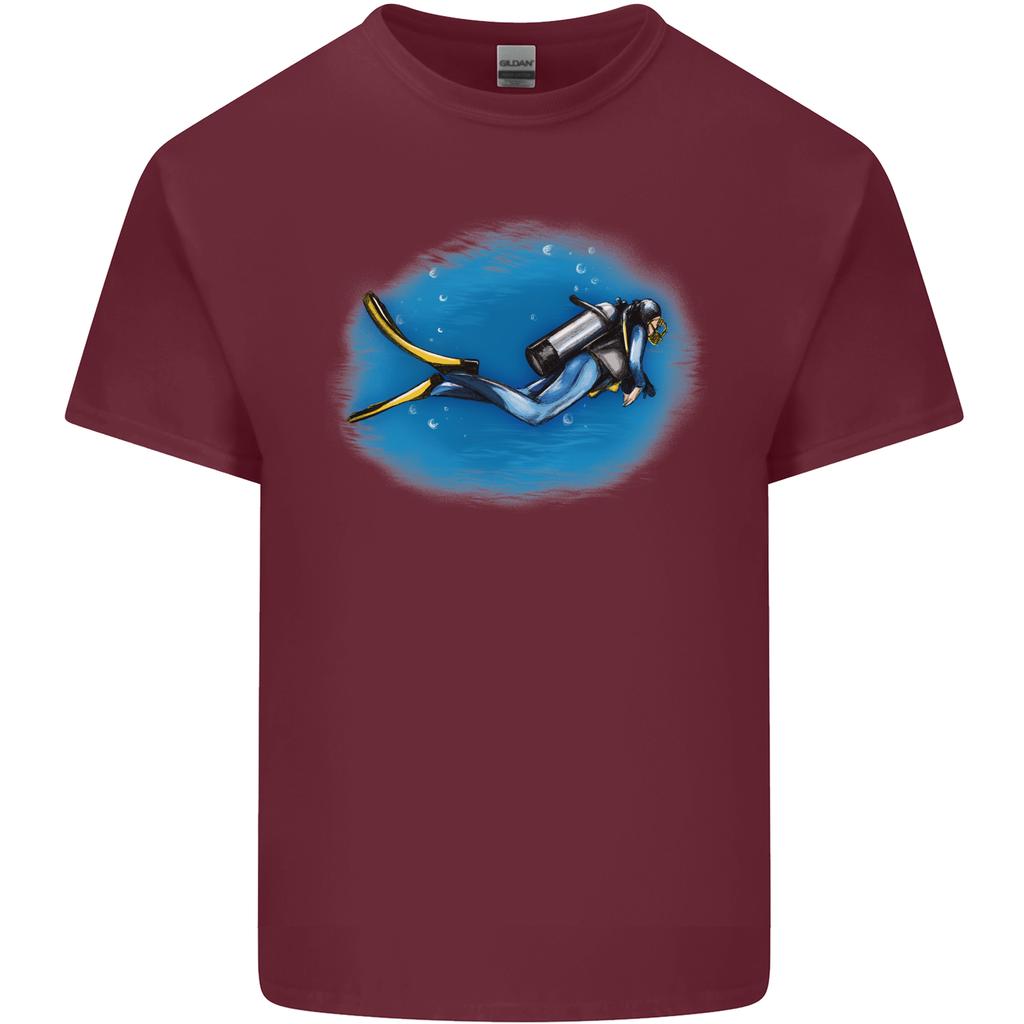 Ocean Scuba Diver Scuba Diving Unisexs Light Cotton TShirt