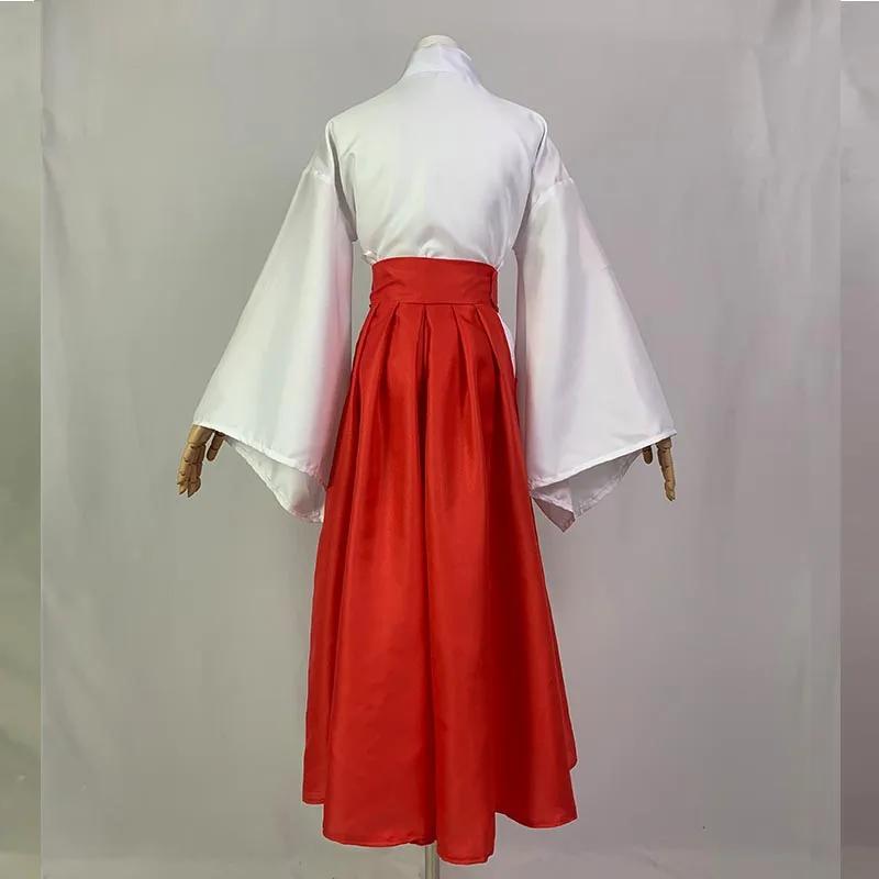 Anime Cosplay Costume For Women Jujutsu Kaisen Kimono Miko Japanese Hakama Outifits For Halloween Iori Utahime Red